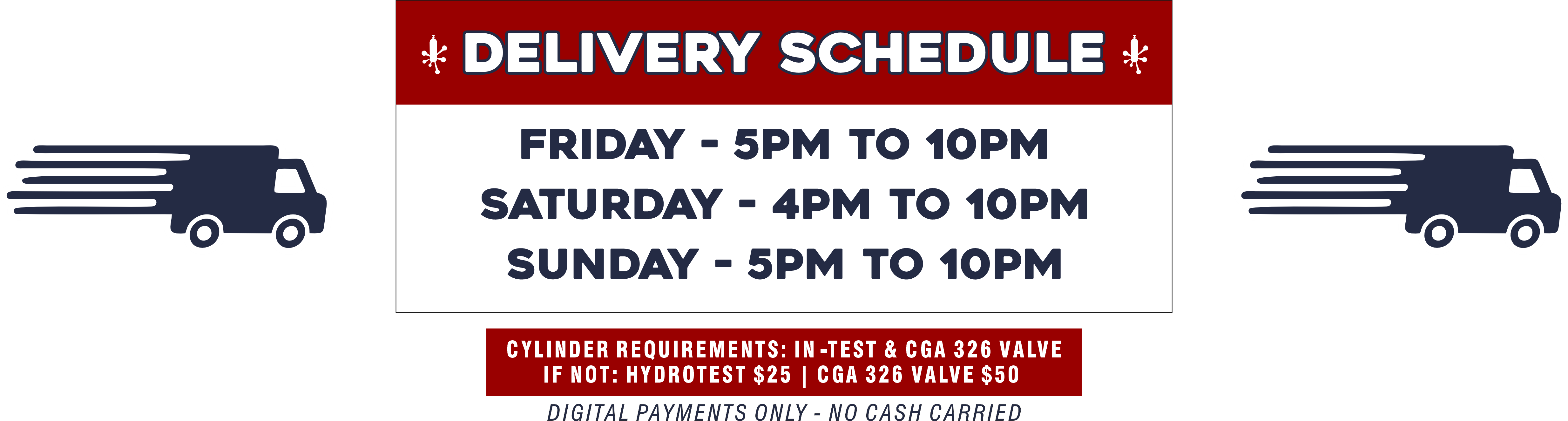 Call for Delivery Schedule